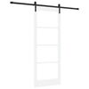 vidaXL Slankios durys ORKDAL Balta 83 x 211 cm