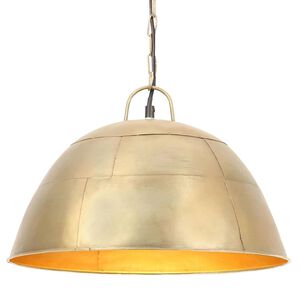 vidaXL Pakabinamas &scaron;viestuvas, žalvario, 41cm, 25W, apskritas, E27