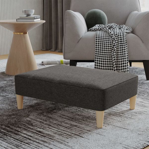 vidaXL Pakoja, tamsiai pilkos spalvos, 78x56x32cm, audinys