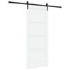vidaXL Slankios durys ORKDAL 83 x 202 cm Pu&scaron;ies medienos masyvas