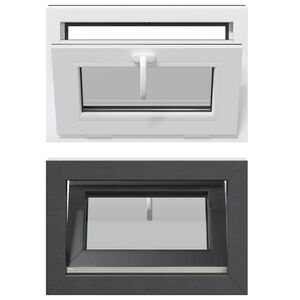vidaXL Požeminio lango RISOR 60 x 40 cm PVC ir stiklas