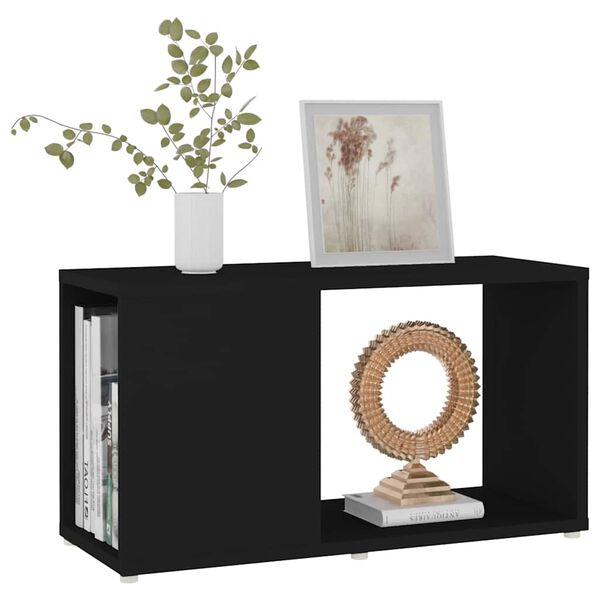 vidaXL Televizoriaus spintelė, juodos spalvos, 60x24x32cm, MDP