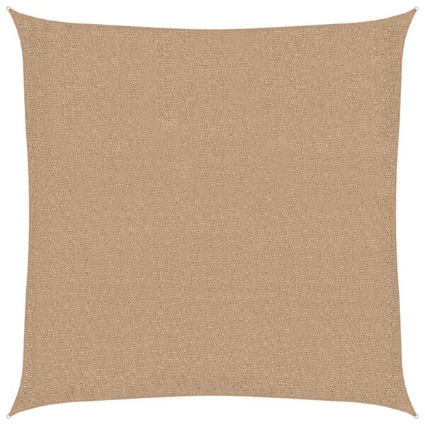 vidaXL Uždanga nuo saulės, taupe spalvos, 7x7m, HDPE, 160g/m&sup2;