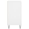 vidaXL &Scaron;oninė spintelė, baltos spalvos, 60x35x70cm, apdirbta mediena