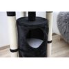 415643 Kerbl Cat Tree "Onyx" Black and White 81507