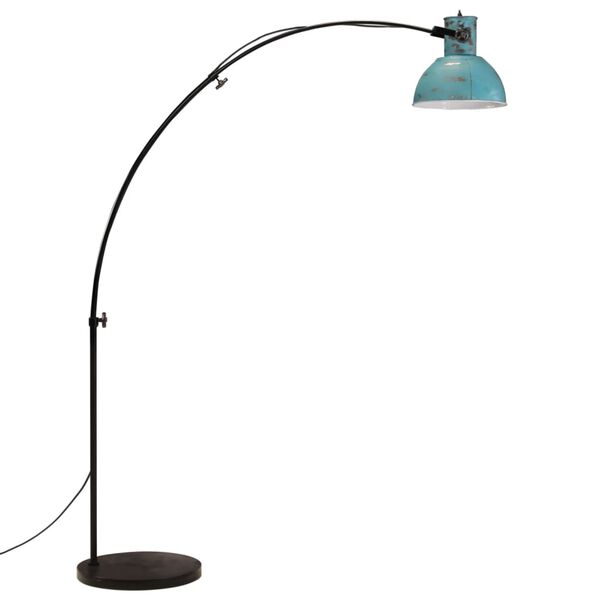 vidaXL Tor&scaron;eras, baltintos mėlynos spalvos, 150cm, 25W, E27