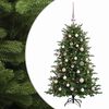 vidaXL Dirbtinė kalėdinė eglutė su rutuliuku 120 cm 150 LED