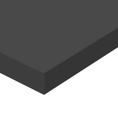 vidaXL Knygų lentynos plokštės, 8vnt., pilkos, 60x10x1,5cm, MDP