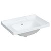 vidaXL Vonios kambario praustuvas, baltas, 71x48x23cm, keramika
