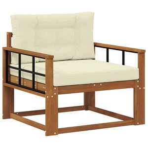 vidaXL Lauko Vidurinis Sofa Natūrali