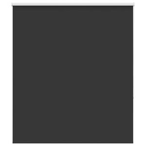 vidaXL Roletas Blackout Juoda 135x130 cm Audinio plotis 131,6 cm