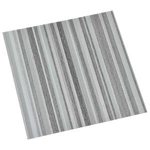 vidaXL Grindų lentos Dryžiai 5,11 m&sup2; 55 vnt. PVC