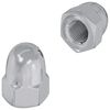 vidaXL Rie&scaron;utas 2 pcs Sidabro M6 x 10 mm Geležis
