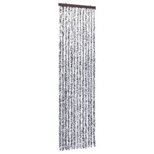 vidaXL Užuolaida nuo vabzdžių, ruda ir kreminė, 56x185 cm, &scaron;enilis
