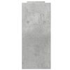 vidaXL Ra&scaron;omojo stalo lentyna, betono, 38,5x17x39cm, apdirbta mediena