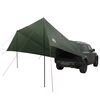 vidaXL Transporto priemonės tentas Armijos žalia 500 x 515 x 215 cm