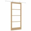 vidaXL Slankios durys ORKDAL Natūrali 93 x 211 cm