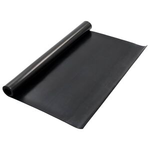 vidaXL Grindų kilimėlis Juoda 1,2 x 2 m Guma