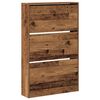 vidaXL Batu skrynia 80 x 21 x 125,5 cm Apdirbta mediena Senas medis