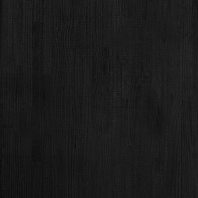 vidaXL Sandėliavimo lentyna, juoda, 60x30x210cm, pušies masyvas