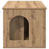 vidaXL Katės namelis Meistrų ąžuolas 85 x 55 x 50 cm Apdirbta mediena