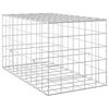 vidaXL Gabionas su 3,5 mm viela ir 10x10 cm tinkleliu 50x100x50 cm