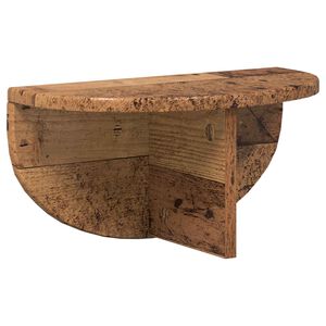 vidaXL Sieninė lentyna Sieninis Senas medis 38 x 19 x 19 cm