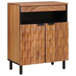 vidaXL Kabalas Akacijos ruda apdaila 60 x 33 x 75 cm