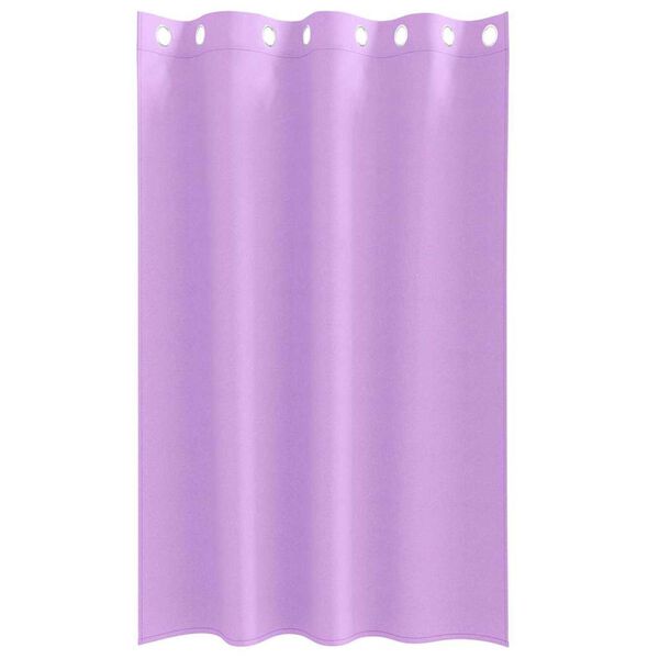 vidaXL Užuolaidos su žiedais, blokuojančios &scaron;viesą 2 pcs Violetinė