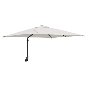 vidaXL Sodo skėtis Smėlio 248,5 x 247,5 x 160 cm