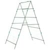 vidaXL Sodo grotelės vijokliniams augalams, 99x90x175,5cm, plienas