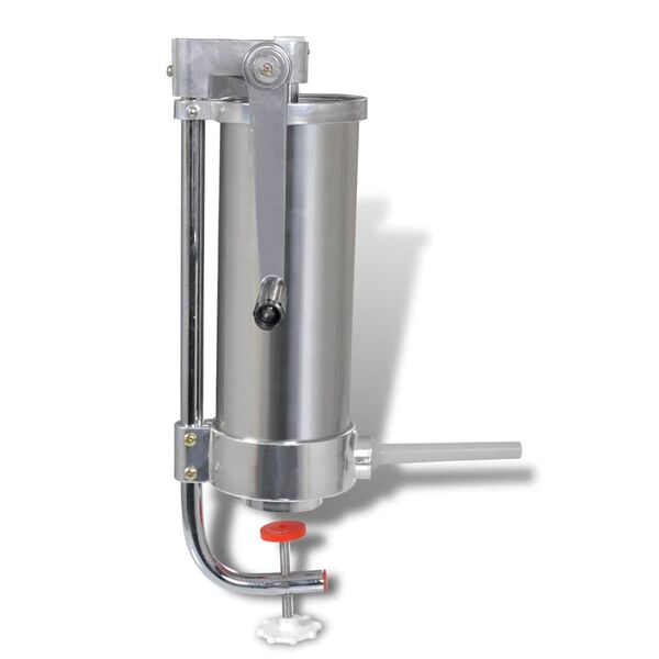 vidaXL Rankinis nerūdijančio plieno vertikalus de&scaron;rų kim&scaron;tuvas/de&scaron;rų užpildymo/gaminimo įrenginys, 3,5 l