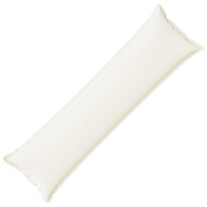 vidaXL Pagalvėlės užvalkalas HOUTEN Balta 40 x 145 cm