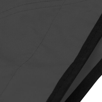 vidaXL Bimini viršaus stogelis, antracito, 243x180x137cm, 4 lankai