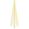 vidaXL LED Kalėdų medis 485 cm 1632 LED &Scaron;ilta balta Geležis Juoda