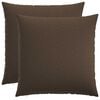 vidaXL Mesti pagalvė 2 vnt. HEERLEN Taupe 70 x 70 cm Audinys