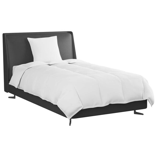 vidaXL Žiemos antklodė su pagalve 2 pcs Balta Plunksna