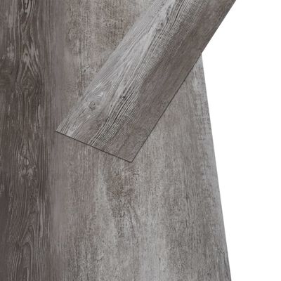 vidaXL Grindų plokštės, medienos, PVC, 5,21m², 2mm, dryžuotos