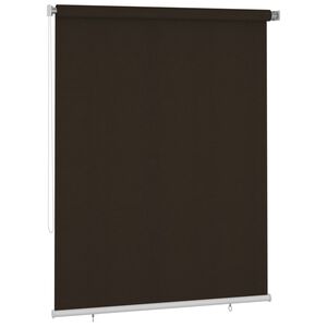 vidaXL Lauko roletas, rudos spalvos, 180x230cm