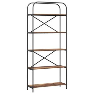 vidaXL Knygų lentyna Senas medis 80 x 30 x 183 cm Apdirbta mediena