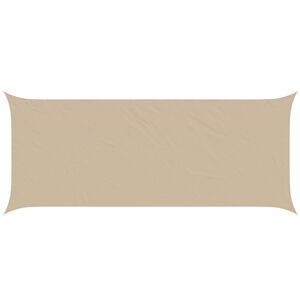 vidaXL Saulės burė Smėlio 6 x 2,5 m 100% poliesteris Oksfordas