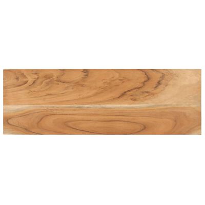 vidaXL Konsolinis staliukas, 110x30x75cm, akacijos medienos masyvas