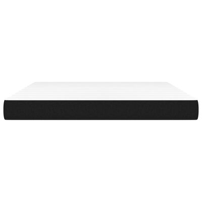vidaXL Spyruoklinis čiužinys, juodos spalvos, 160x200x20 cm, audinys