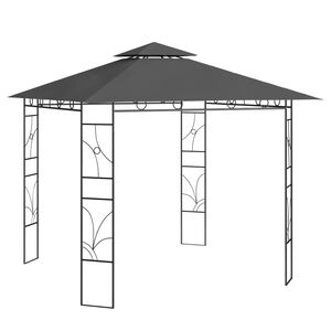 vidaXL Pavėsinė, antracito spalvos, 3x3x2,7m, 160g/m&sup2;