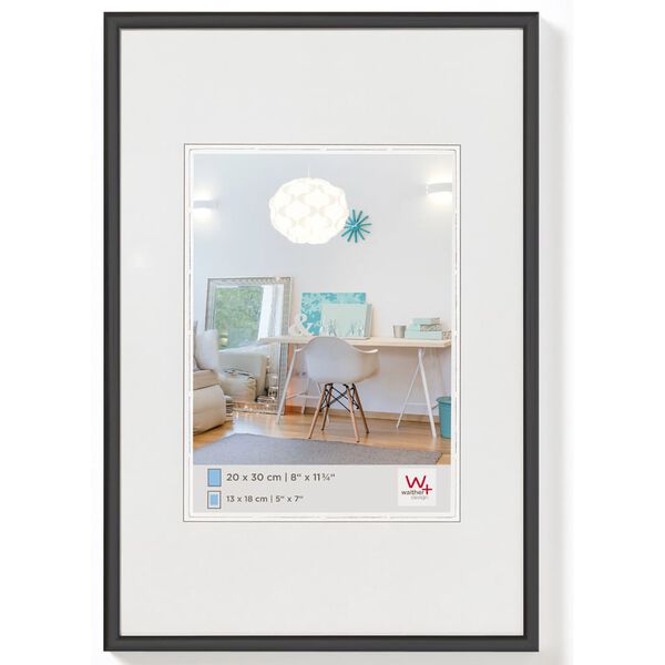 Walther Design Nuotraukų rėmelis New Lifestyle, juodas, 50x60cm
