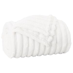 vidaXL Antklodė Balta 150 x 130 cm 0.45 kg Flysas