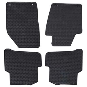 vidaXL Automobilių kilimėlis 4 pcs Juodas tinka FABIA III 2014-2022