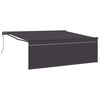 vidaXL I&scaron;traukiama markizė Antracitas 400 &times; 300 cm