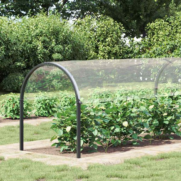 vidaXL augalų danga su ąselėmis 2x8 m PVC