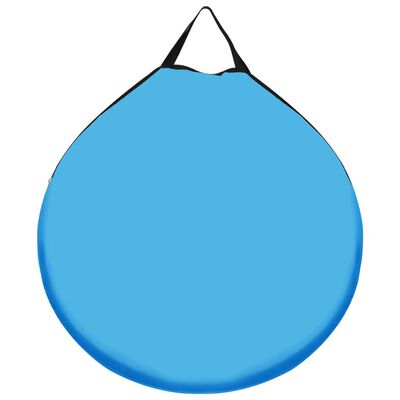 vidaXL Išskleidžiama dušo palapinė, mėlynos spalvos